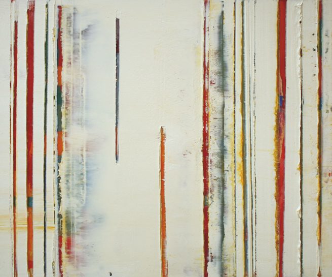 Parallel Layers Number 4 Purple 2018 • 18" x 24" • Mixed Media